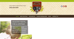 Desktop Screenshot of duggerdentistry.com